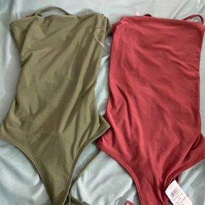 Cross Strap Bodysuits